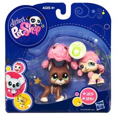 the littlest pet shop toys are in their packaging