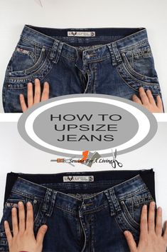 how to upcycle jeans into shorts with the help of sewing tips and instructions for beginners