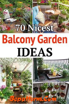 an image of balcony garden ideas