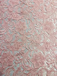 Luxury Embroidered Crochet Lace Fabric, Elegant Pink Embroidered Fabric With Lace Work, Elegant Embroidered Pink Lace, Elegant Pink Embroidered Lace, Wedding Pink Embroidered Lace Patchwork Fabric, Pink Lace Embroidered Fabric With Lace Work, Pink Lace With Intricate Embroidery For Weddings, Busted Canvas, Sewing Desk