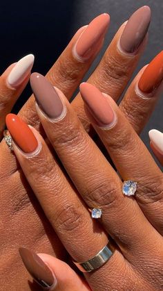 13 Neutral Nail Ideas for Fall with an Elevated Feel Dark Skin Nail Color, Neutral Nail Art, Taupe Nails, Neutral Nail Color, Neutral Nail, Pink Acrylic Nails, Neutral Nails, Autumn Nails