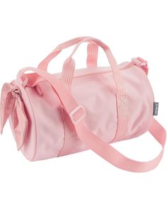 Toddler Pink Carter's Ballet Duffel Bag Pink | carters.com Pink Dance Bag, Boyfriends Redesign, Ballet Wishlist, Toddler Ballet Outfit, Pink Gym Bag, Preppy Teen, Ballet Stuff, Ballet Accessories, Toddler Ballet