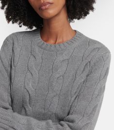 Cable-knit cashmere sweater | Loro Piana White Cashmere Sweater, Latest Sweater, Color Name, Cashmere Turtleneck, Sweater Brands, Loro Piana, Beige Sweater, Brown Sweater, Cayenne