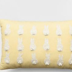 Threshold Yellow Bunny Accent Throw Pillow New Spring, Bunny, Rabbit, Throw Pillow, Easter, Home Decor, Decoration Measurements: Please See Pictures Target Brand Bundle And Save. Thank You For Your Interest! Pictures Target, Yellow Bunny, Easter Home Decor, Spring Bunny, Target Brands, Accent Throw Pillows, Bunny Rabbit, Pottery Barn, Accent Pillows