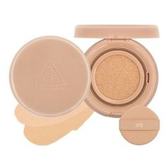 3CE Style nanda Glow Cushion 15g x 2EA (Compact15g+Refil15g) SPF50+ PA+++ Brand: 3CE Model:  Glow Cushion Glow Cushion The moisture-packed, lightweight formula gently applies to the skin, creating a smooth and dewy glow, while its superior lasting power keeps your makeup fresh all day. Aqua Glow All Day Lasting Inner Moisty Distributor and Manufacturer : Nanda Inc. / Cosmax Inc.  Examination of Functional Cosmetics by Ministry of Food and Drug Safety : Brightening, Wrinkle Repair, UV Protection Korean Makeup Cushion, Makeup Shopping List, Makeup Shopping, Cushion Foundation, Perfect Complexion, Kids Sunscreen, Pinterest Makeup, Gorgeous Skin, Facial Sunscreen