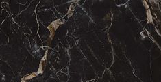 the black marble is very dark and shiny