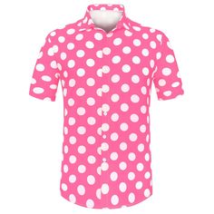 The summer polka-dot shirt features the color block design, fashion, and stylish when wearing. With charming timeless style color design, and eye-catching printing, these shirts have a variety of options for you to choose from. The shirt is suitable for vacations, walks, parties, and leisure places, such as Hawaiian beaches, camping, etc. Great gift for your friend, boyfriend, and your father. Summer Slim Fit Printed Shirt, Summer Short Sleeve Polka Dot Top, Summer Polka Dot Collared Shirt, Summer Polka Dot Tops With Button Closure, Summer Collared Polka Dot Shirt, Spring Cotton Polka Dot Shirt, Spring Polka Dot Cotton Shirt, Polka Dot Cotton Shirt For Spring, Polka Dot Tops With Button Closure For Summer