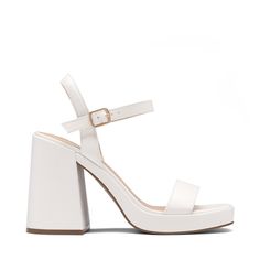 Modern Heels With Chunky Platform And Ankle Strap, Modern Chunky Platform Heels With Ankle Strap, Trendy Block Heels With Chunky Platform And Ankle Strap, Modern Chunky Platform Block Heels, Chic Block Heels With Chunky Platform And Open Heel, Retro Heels, 3 Inch Heels, Chunky High Heels, Chunky Sandals