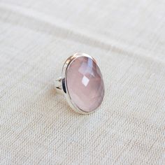 Gemstone - Rose quartz Checker cut Gemstone Size - 20x30 oval Metal - Sterling Silver Each Ring made with Precision and love, these rings are perfect for everyday use and a perfect accessory to wear at work. Rings can be customized on request and gemstone can be switched to any other as per requirement. kindly visit my store to view the complete collection. Feel free to contact me for any queries regarding jewelry or for bulk order. The ring will be gift wrapped in a premium handmade jewelry box Pink Oval Gemstones For Gift, Pink Oval Gemstones For Gifts, Oval Rose Quartz Rings As Gift, Oval Rose Quartz Rings For Gifting, Oval Rose Quartz Rings For Gifts, Plus Size Rings, Friendship Ring, Woman Ring, Handmade Jewelry Box