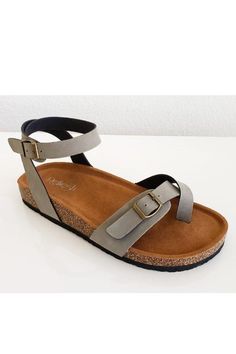 Leah Strap Birk-Style Sandals Birkenstock Sandals Women, Birkenstock Sandals, Sandals Women, Sandals For Sale, Birkenstock Gizeh, Arch Support, Strap Sandals, Hot Summer, Summer Shoes