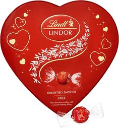 lindt's lindor chocolate heart box