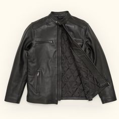 Thompson Leather Moto Jacket | Black hover Vintage Leather Motorcycle Jacket, Leather Riding Jacket, Leather Shorts Women, Best Leather Jackets, Riding Jacket, Men's Leather Jacket, Mens Black Leather, Vintage Leather Jacket, Leather Shirt