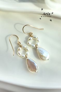 ✨ Dainty White Pearl Drop Earrings with 14K Gold/ Rose Gold Filled or Sterling Silver  • Simple & feminine pearl earrings with crafty touch. Perfect for both special occasions and everyday wear. A lovely gift & affordable treat for yourself 💖  • Handmade with genuine Freshwater Pearls and 14K gold-filled or Sterling Silver Wire. 14k Gold Teardrop Pearl Earrings For Pierced Ears, 14k Gold Teardrop Pearl Earrings, Fine Jewelry Teardrop Pearl Earrings, Teardrop 14k Gold-filled Pearl Earrings For Anniversary, Teardrop 14k Gold Filled Pearl Earrings For Anniversary, 14k Gold Filled Teardrop Pearl Earrings For Anniversary, White Drop Earrings In 14k Gold Filled, 14k Gold Filled Dangle Pearl Earrings For Anniversary, White Teardrop 14k Gold Filled Jewelry