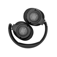 the jbl sport headphones are black