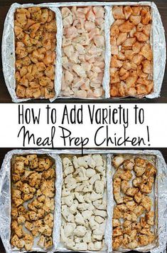 how to add variety to meat free chicken in the freezer or oven