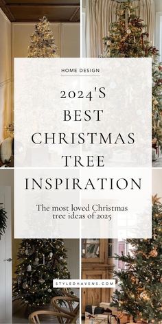 Searching for classy Christmas decor & Christmas tree inspiration? See our fav Christmas tree decorating themes for 2024 - from totally rustic and traditional to modern and aesthetic - these modern Christmas decor ideas are a must-see! (Lots of cozy Christmas decor - save to your Christmas tree inspo / Christmas decor inspiration board for later!) Classy Christmas Tree, Modern Christmas Decor Ideas, Christmas Tree Colour Scheme, Elegant Christmas Tree Decorations, Country Christmas Trees, Best Christmas Tree, Christmas Tree Inspo, Christmas Tree Decorating Themes, Minimalist Christmas Tree