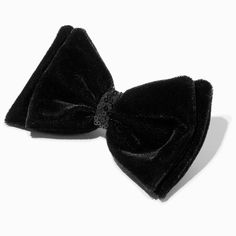 Black Bow Hair, Sequin Hair, Hair Bow Clip, Bow Hair Clip, Bow Clip, Sequin Bow, Bow Hair, Black Bow