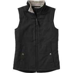 Women's Superior Fire Hose Vest | Duluth Trading Company Duluth Trading Company Women, Durable Utility Outerwear For Outdoor Work, Durable Utility Outerwear For Winter, Durable Fall Outerwear For Outdoor Work, Waterproof Cotton Outerwear, Black Windproof Outerwear For Adventure, Functional Cotton Outerwear For Hiking, Windproof Cotton Outerwear For Outdoor, Black Fleece-lined Outerwear For Outdoor Work