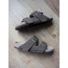 Rick Owens X Birkenstock Arizona Army Felt Sandals , Size Eu 42 Men's 9-9.5 Straps Are Wool Felt, With Suede Leather Unders - Rare Discontinued Style Collab Minimalist Monotone Comes With Box But Box May Not Be In Perfect Condition Outdoor Brown Slippers With Leather Footbed, Brown Flat Heel Slippers With Cork-bed Midsoles, Brown Open Toe Slippers For Outdoor, Brown Round Toe Footbed Sandals For Outdoor, Brown Slip-on Footbed Sandals For Outdoor, Outdoor Brown Slippers With Textured Footbed, Brown Slip-on Cork Footbed Sandals, Brown Sandals With Cushioned Footbed And Round Toe, Brown Cork Slip-on Footbed Sandals