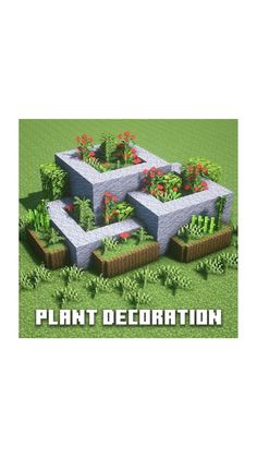 an image of a plant decoration in minecraft