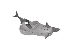 Introducing the Ultimate Shark Set for Your Crocs! Take your Crocs game to a whole new level with our Shark Set - the perfect accessory for every ocean lover and style enthusiast. This set is designed to transform your favorite Crocs into a jaw-dropping fashion statement that's both fun and ferocious. Here's what you get: 1. Head in Front Holes: The star of the show! Our shark head charm easily attaches to the front holes of your Crocs, making it look like a shark is taking a bite with every step you take. The intricate detailing and vibrant colors make this charm a real conversation starter. 2. Fin-tastic Charm on Top: Right on top of your Crocs, you'll find a charming dorsal fin that adds an extra layer of authenticity to your shark-themed footwear. It's the little detail that makes a bi Shark Crocs, Shark Shoes, Shark Head, Real Conversation, Every Step You Take, Ocean Lover, Shoe Clips, The Star, Fashion Statement