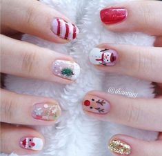 Delicate Woman, Winter Nail Designs, Festival Nails, Cute Nail Art, Elegant Nails