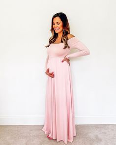 Photoshoot Gown, Nursing Maxi Dress, Maternity Maxi Dress, Maternity Maxi, Baby Shower Dresses, Pink Solid, Nursing Clothes, Pregnancy Maxi Dress, Maxi Dress Navy