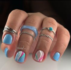 Uñas Ideas, Nails Styles, Gel Manicures, Gel Nails Diy, Nail Art Designs Videos, Nails Only, Nails Desing, Acrylic Nail Art, Fire Nails