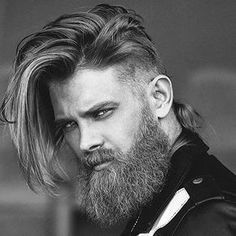 Long Hair + Beard Long Hairstyles For Men, Hipster Haircut, Long Hair Beard, Mens Hairstyles With Beard, Best Beard Styles, Beard Hairstyle, Beard Look, Beard Model, Beard Lover