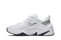 The Nike M2K Tekno White Grey (WMNS) is a stylish women’s sneaker from the renowned brand Nike. With its clean white and grey color scheme, this shoe effortlessly blends fashion and functionality. It is designed to provide comfort and support for all-day wear. Perfect for women who appreciate both style and quality in their footwear. [...] Nike M2k Tekno White, M2k Tekno White, Stylish Sneakers Women, Nike M2k, Grey Color Scheme, Women Nike, New Balance Sneaker, Grey Color, Sneakers For Sale