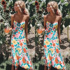 Summer Floral Dress Women Flower Print Dresses Ladies V-neck Sleeveless Spaghetti Strap Dress Boho Style Beach Dresses Sundress Dresses Sundress, Short Maxi, Summer Floral Dress, Trendy Dresses Summer, Long Party Dress, Dresses Ladies, Floral Chiffon Dress, Women Flower, Boho Style Dresses