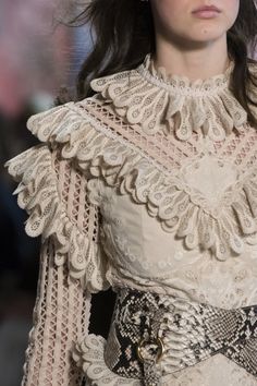 Unbridled Battenberg Dress by Zimmermann Fall Winter 2018 Dressed To The Nines, Clothing Details, Art Dress, Fall 2018, White Fashion, Fancy Dresses, Fashion Details, Victorian Fashion, New York Fashion Week