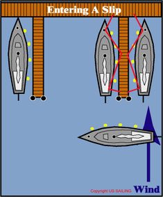 an image of a boat and two boats in the water with wires attached to them