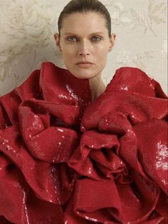 Pantone Chili Pepper 2007 The Eighties, Magda Butrym, Blouse Pattern Sewing, Twill Jacket, Dior Couture, Jewelry Fashion Trends, Rose Dress, Brand Store, Chili Pepper