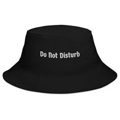 Stay fashionable and keep the sun out of your eyes with this spooky bucket hat! *FREE SHIPPING ON ORDERS OVER $75* • 100% cotton twill • One size fits most • Sewn eyelets for breathability Pilates Fashion, Make Heaven Crowded, Embroidered Bucket Hat, Black Bucket Hat, Black Bucket, Looking Dapper, Badass Women, Bucket Hats, Gym Wear