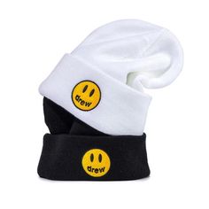 %100 Cotton Package Included 1 pcs Black and 1 pcs White) Multi/ Bundle 2 beanies White Letter Print Hats For Winter, Black Novelty Cotton Hat, White Letter Print Winter Hats, White Winter Hats With Letter Print, Casual Black Beanie With Letter Print, White Letter Print Beanie, One Size Fits Most, White Letter Print Beanie (one Size Fits Most), White Beanie With Letter Print, Black Embroidered Beanie, One Size Fits Most