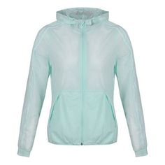 adidas Sports Stylish Jacket Mint Green DY8666 (Women's) Casual Breathable Hooded Track Jacket, Casual Hooded Breathable Track Jacket, Casual Breathable Track Jacket For Fall, Breathable Casual Sports Outerwear, Adidas Sporty Nylon Windbreaker, Sporty Breathable Hooded Outerwear, Casual Breathable Track Jacket For Light Sports, Breathable Casual Track Jacket For Light Sports, Adidas Nylon Windbreaker For Sports