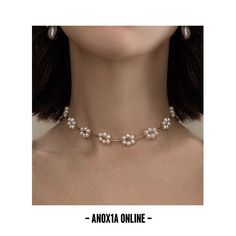 Experience the enchantment of our flower-shaped, beaded freshwater pearl choker necklace and bracelet set. Crafted with meticulous attention to detail, this stunning set showcases a floral design made up of six delicate freshwater pearls, each hand-picked for their lustrous appeal. The flower arrangement is elegantly strung along a 14K gold-plated alloy chain, adding a touch of luxury and sophistication to these exquisite pieces.This set includes a choker necklace of 30 cm in length, with an add Adjustable Flower-shaped Pearl Jewelry, Elegant Flower Shaped Pearl Chain Jewelry, Floral Pearl Chain Jewelry, Flower-shaped Pearl Chain Jewelry, Elegant Beaded Flower-shaped Jewelry, Delicate Floral Pearl Necklace, Delicate Pearl Beaded Choker, Delicate Pearl Flower Jewelry, Beaded Flower-shaped Pearl Necklace