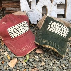 Details Vintage Distressed Trucker Cap "Santa's Girl"Color: Dark Red Distressed Material: Cotton/Polyester blend, Mesh backSize: One size fits most, with an adjustable snapback strap. Unisex cap! Casual Christmas Cap, Casual Christmas Hat, One Size Fits Most, Casual Christmas Hat One Size Fits Most, Casual Christmas Hat, Trucker Cap, Dark Red, Mesh, Red, Color