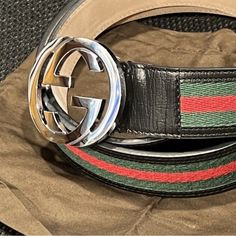 Gucci Men Black Belt With Antique Silver Tone Classic Gg Buckle Luxury Gucci Men's Belts, Elegant Black Gucci Belt Buckles, Black Designer Gucci Belt Buckle, Luxury Black Gucci Belt Buckles, Luxury Men's Belt With Silver-tone Logo Plaque, Gucci Accessories, Gucci Men, Gucci Black, Black Belt