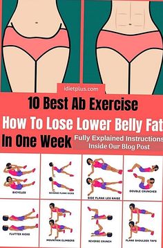 Ab Workout Machines, Lose Lower Belly, Bed Workout, Summer Body Workouts, Tummy Workout, Lose Lower Belly Fat, Workout For Flat Stomach, Quick Workout Routine, Best Abs