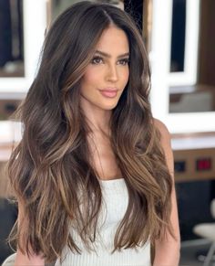 Chestnut Brunette Balayage, Sunkissed Highlights Brown Hair, Balayage Natural Hair, Sunkissed Hair Brunette Dark, Sunkissed Hair Brunette, Sunkissed Hair, Brown Hair Trends, Beach Goddess, Brown Hair Looks