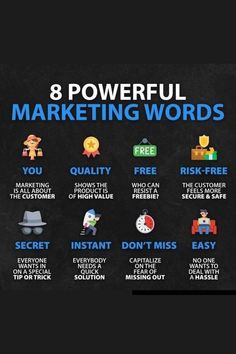 the 8 powerful marketing words you need to use in your business or company's website