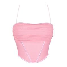 Material: Polyester 
Weight: 0.15KG 
Size: S-2XL 
SKU:?BU76208 Victorian Lingerie, Pink Tube Top, Strapless Bodysuit, Punk Design, Mesh Corset, Pink Corset, Overbust Corset, Corset Crop Top, Halter Crop Top