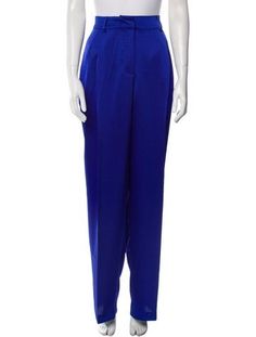 Essentiel Antwerp Wide Leg PantsBlueHigh-RiseSlit PocketsZip ClosureFit:Pants by Essentiel Antwerp typically fit true to size. Chic Blue Silk Pants, Blue Silk Pants For Work, Blue Silk Wide-leg Bottoms, Blue Silk Wide Leg Bottoms, Leg Pants, Wide Leg Pants, Wide Leg, Clothes For Women, Pants