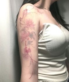 Looking for some inspiration for your next tattoo? Check out these unique and creative designs that will make a statement! 💉 #tattoo #inked #bodyart #tattooinspiration #tattoodesign #tattooideas #tattooartist #tattooart #tattooaddict #tattooedlife Ancient Chinese Tattoo, Pastel Color Tattoos For Women, Tattoo In Back For Women, Cool Back Tattoos For Women, Aura Tattoos, Pretty Body, Tattoo White, White Tattoos, Pink Tattoo