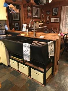 the kitchen is clean and ready to be used as a place for cooking or eating