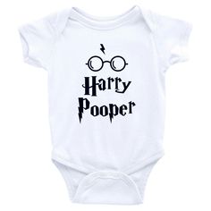 Funny Babygrow Ideas, Harry Potter Onsies, Newborn Onesie Ideas, Harry Potter Onsie, Babygrow Ideas, Harry Potter Baby Clothes, Baby Harry Potter