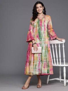 Cotton Anarkali Kurta, Cotton Anarkali, Organza Gowns, Anarkali Kurta, Indian Attire, Size Pattern, Contemporary Fashion, Everyday Style