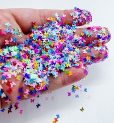 **PLEASE NOTE - we stock ALL colors in bulk, however, depending on how many sell each day online AND in our retail store, and our usage in production, stock levels may vary. IF your glitter is not in stock, it MAY take up to 5 business days for your glitter to leave our warehouse! PLEASE message us BEFORE purchase if you need your glitter shipped immediately, and we will let you know if they are in stock and ready to ship. We ship six days a week, and all orders leave our warehouse as quickly as Iridescent Glitter Print Craft Supplies For Party, Iridescent Glitter Craft Supplies For Party, Multicolor Shimmer Craft Supplies For Party, Butterflies Party, Princess Birthday Decorations, Iridescent Butterfly, Holographic Iridescent, Party Confetti, Color Puzzle